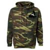 Unisex Camo Fleece Hoodie Sweatshirt Thumbnail