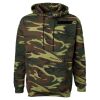 Unisex Camo Fleece Hoodie Sweatshirt Thumbnail