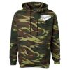 Unisex Camo Fleece Hoodie Sweatshirt Thumbnail