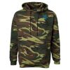 Unisex Camo Fleece Hoodie Sweatshirt Thumbnail