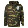 Unisex Camo Fleece Hoodie Sweatshirt Thumbnail