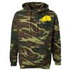Unisex Camo Fleece Hoodie Sweatshirt Thumbnail