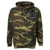 Unisex Camo Fleece Hoodie Sweatshirt Thumbnail