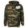 Unisex Camo Fleece Hoodie Sweatshirt Thumbnail