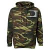 Unisex Camo Fleece Hoodie Sweatshirt Thumbnail