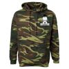 Unisex Camo Fleece Hoodie Sweatshirt Thumbnail
