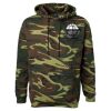 Unisex Camo Fleece Hoodie Sweatshirt Thumbnail