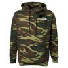 Unisex Camo Fleece Hoodie Sweatshirt Thumbnail