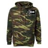 Unisex Camo Fleece Hoodie Sweatshirt Thumbnail