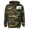 Unisex Camo Fleece Hoodie Sweatshirt Thumbnail
