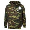 Unisex Camo Fleece Hoodie Sweatshirt Thumbnail