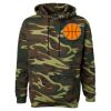 Unisex Camo Fleece Hoodie Sweatshirt Thumbnail