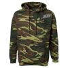 Unisex Camo Fleece Hoodie Sweatshirt Thumbnail