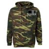 Unisex Camo Fleece Hoodie Sweatshirt Thumbnail