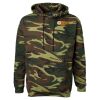 Unisex Camo Fleece Hoodie Sweatshirt Thumbnail
