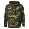 Unisex Camo Fleece Hoodie Sweatshirt Thumbnail