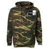 Unisex Camo Fleece Hoodie Sweatshirt Thumbnail