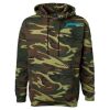 Unisex Camo Fleece Hoodie Sweatshirt Thumbnail