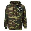 Unisex Camo Fleece Hoodie Sweatshirt Thumbnail
