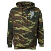 Unisex Camo Fleece Hoodie Sweatshirt Thumbnail