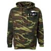 Unisex Camo Fleece Hoodie Sweatshirt Thumbnail