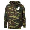 Unisex Camo Fleece Hoodie Sweatshirt Thumbnail