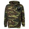 Unisex Camo Fleece Hoodie Sweatshirt Thumbnail
