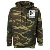 Unisex Camo Fleece Hoodie Sweatshirt Thumbnail