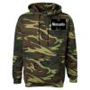 Unisex Camo Fleece Hoodie Sweatshirt Thumbnail