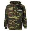 Unisex Camo Fleece Hoodie Sweatshirt Thumbnail