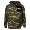 Unisex Camo Fleece Hoodie Sweatshirt Thumbnail
