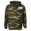 Unisex Camo Fleece Hoodie Sweatshirt Thumbnail