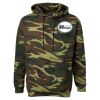 Unisex Camo Fleece Hoodie Sweatshirt Thumbnail