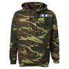 Unisex Camo Fleece Hoodie Sweatshirt Thumbnail