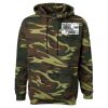 Unisex Camo Fleece Hoodie Sweatshirt Thumbnail