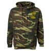 Unisex Camo Fleece Hoodie Sweatshirt Thumbnail