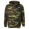 Unisex Camo Fleece Hoodie Sweatshirt Thumbnail