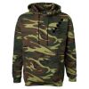 Unisex Camo Fleece Hoodie Sweatshirt Thumbnail