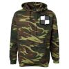 Unisex Camo Fleece Hoodie Sweatshirt Thumbnail