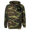 Unisex Camo Fleece Hoodie Sweatshirt Thumbnail