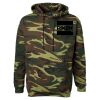 Unisex Camo Fleece Hoodie Sweatshirt Thumbnail