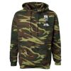 Unisex Camo Fleece Hoodie Sweatshirt Thumbnail