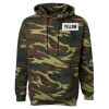Unisex Camo Fleece Hoodie Sweatshirt Thumbnail