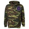 Unisex Camo Fleece Hoodie Sweatshirt Thumbnail