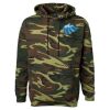 Unisex Camo Fleece Hoodie Sweatshirt Thumbnail