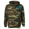 Unisex Camo Fleece Hoodie Sweatshirt Thumbnail