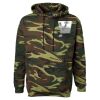 Unisex Camo Fleece Hoodie Sweatshirt Thumbnail