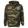 Unisex Camo Fleece Hoodie Sweatshirt Thumbnail