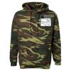Unisex Camo Fleece Hoodie Sweatshirt Thumbnail