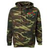 Unisex Camo Fleece Hoodie Sweatshirt Thumbnail